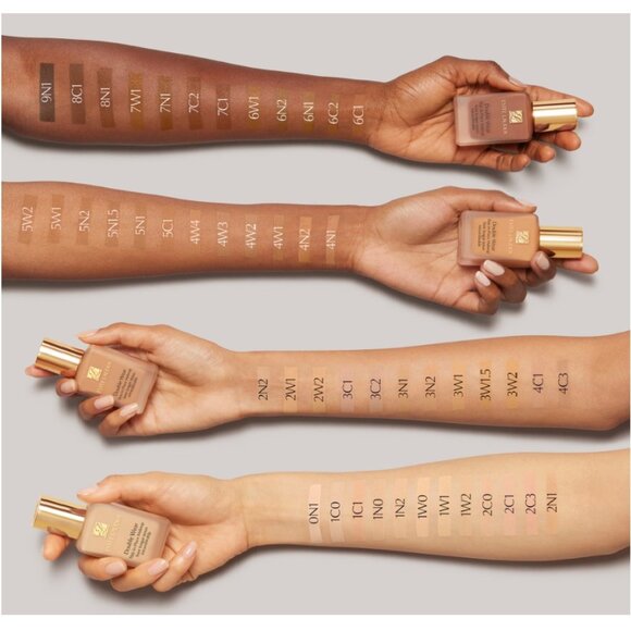 NIB –  Estée Lauder Double Wear Foundation – Shade: 1W2 Sand - Picture 4 of 8